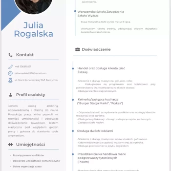Opiekunka: Julka R.