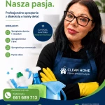 profil osoby sprzątającej