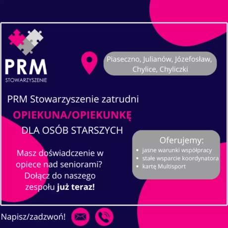 Szukam: PRM Partner