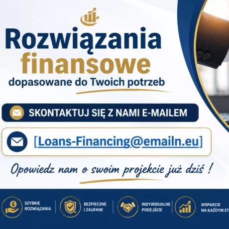 Szukam: Oferta pożyczki dla Ciebie