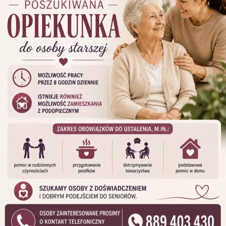 Szukam: Potrzebna opieka - Grójec